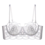 Load image into Gallery viewer, Claudia Lace & Mesh Balconette Bra