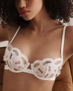Load image into Gallery viewer, Elodie Underwired Mesh Bra