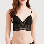 Load image into Gallery viewer, Nina Bralette Wireless Bra - Black