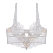 Madeline Lace Bustier Balconette Bra