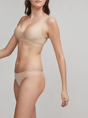 Halle Silken Seamless Bra - Beige